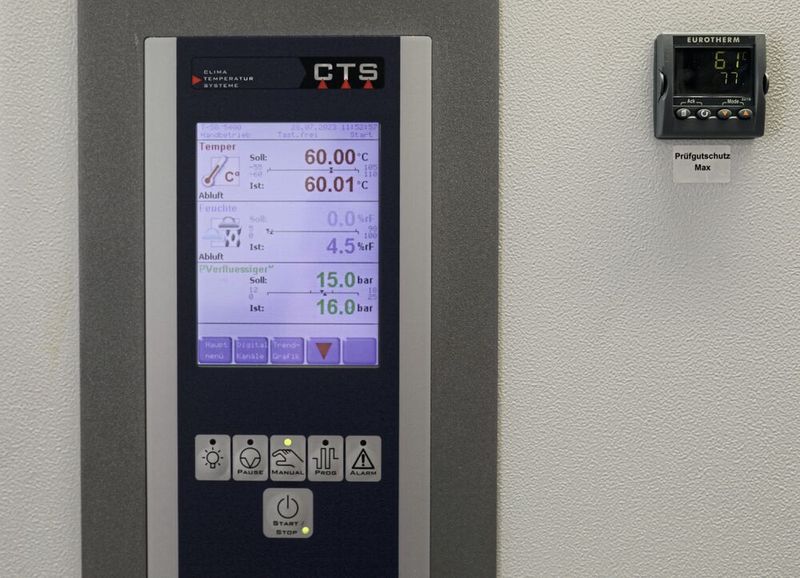 Im 48-Stunden-Run-In-Test wird die Zuverlässigkeit und Leistungsfähigkeit unter Dauerbelastung geprüft.  (Bild: Bachmann electronic)