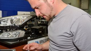 Hyundai stellte seine besten Serviceberater und Techniker bei den Skill Olympics 2017 im Trainingszentrum in Heilbronn vor knifflige Aufgaben. (Hyundai)