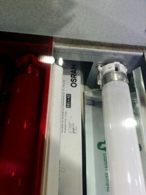 Hier sieht man deutlich, wer vorher für die Beleuchtung zuständig war. (Bilder: Hendrik Härter, ELEKTRONIKPRAXIS)