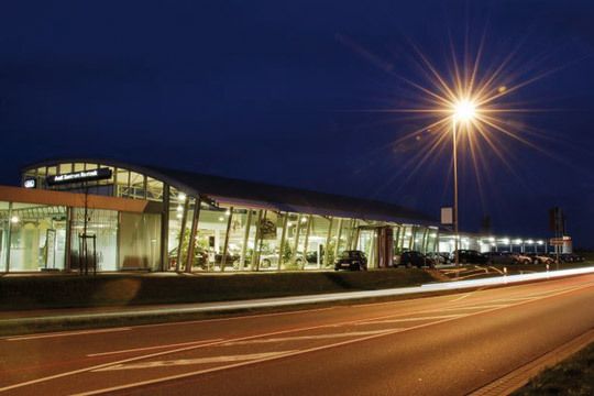 Das Audi-Zentrum Rostock. (Archiv: Vogel Business Media)