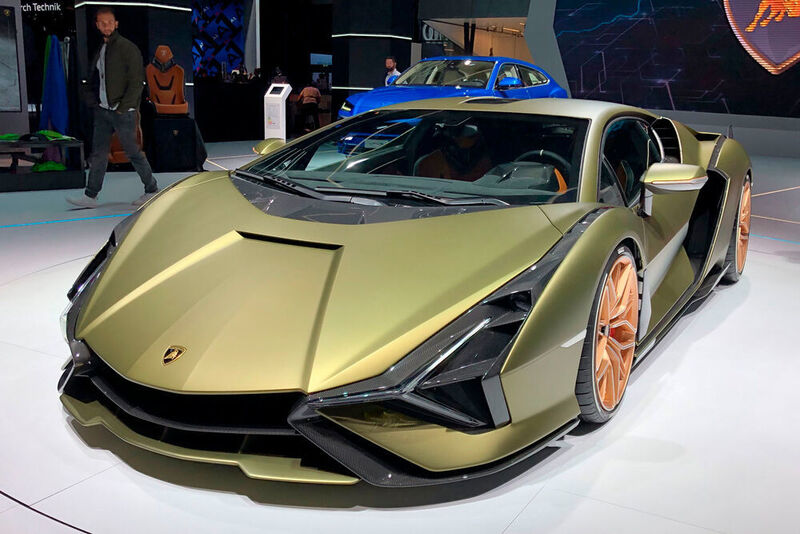 Sieh an, sieh an: Der Lamborghini Sián soll das bisher stärkste Serienfahrzeug der Italiener werden.  (Seyerlein/»kfz-betrieb«)