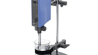 Abb.1: Der Hochleistungsdispergierer T 25 easy clean ermöglicht mit seinem Drehzahlbereich von 3000 bis 25000 rpm optimale Dispergierergebnisse. (IKA)