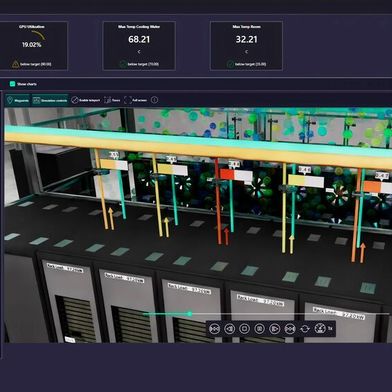 Der Digital Twin Composer ermöglicht es Unternehmen, industrielle KI, Simulationen und physikalische Echtzeitdaten zu nutzen, um Entscheidungen virtuell und schnell zu treffen. (Bild: Siemens)