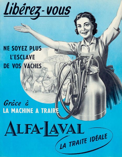1890: Got milk? AB Separator presents the world’s first separator to use the Alfa-Disc technology, based on the separator disk stackings developed by Clemens von Bechtolsheim. The first pasteurization machines for milk are also introduced. (Alfa Laval)