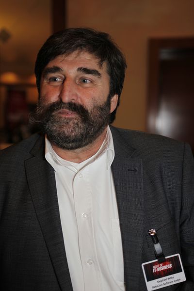 Im Gespräch: Siegfried Betke von Datacore (Archiv: Vogel Business Media)