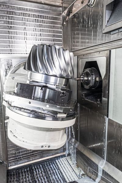 Bei Voith setzt man auf Bearbeitungszentren von Grob. (Bild: Horn / Sauermann)