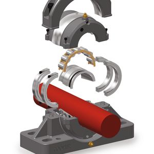 Lagereinheit mit geteiltem Lager von Cooper