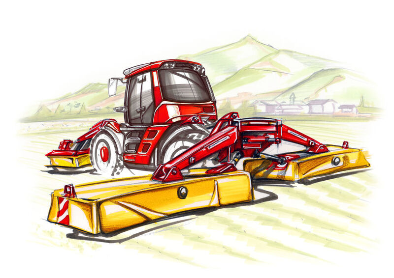 Der Syntrac vereinigt die Vorteile von Traktor, Lkw und Unimog in sich. (Solidline)