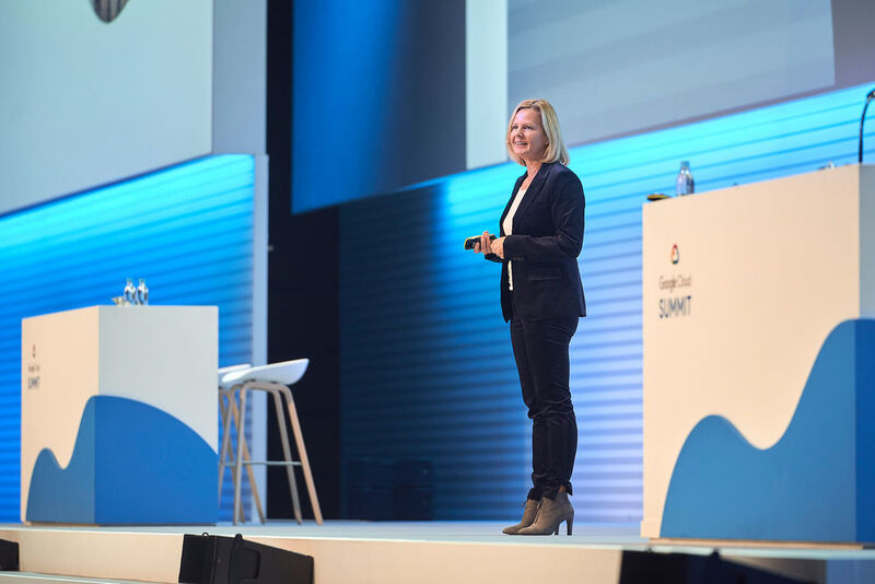 Annette Maier, Managing Director bei Google Cloud DACH (Fabian Vogl / Google Cloud)