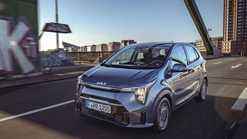 Erwachsen geworden: Dank der neuen Kia-Designsprache sieht der Picanto aus wie ein Großer.(Bild:  Kia)
