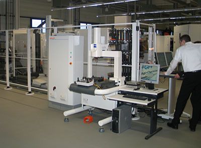 Messplatz an einer Fertigungszelle. (Archiv: Vogel Business Media)