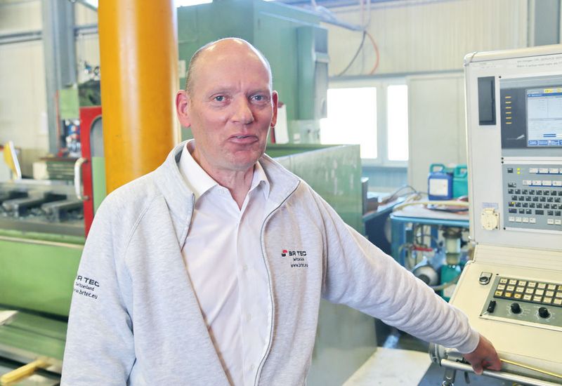 «Insgesamt sehe ich den Werkplatz Schweiz für die Zukunft sehr gut aufgestellt und ich sehe viele Chancen», Jan Koop, Inhaber BR Tec AG.  (Anne Richter, SMM)