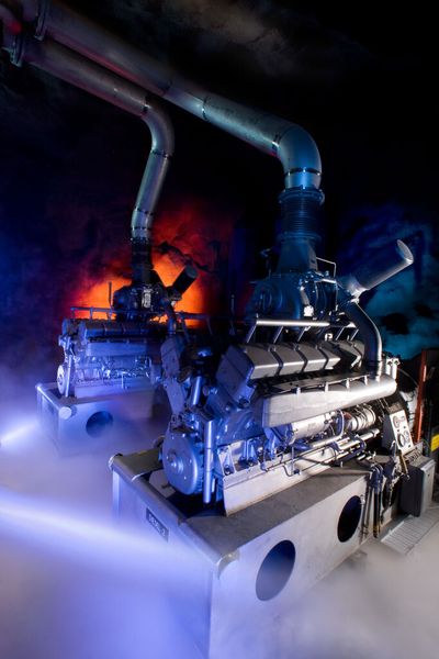 Pionen White Mountains ist das größte Rechenzentrum des schwedischen Internet Service Providers Bahnhof AB. Es wurde in einem ehemaligen Zivilschutzbunker eingerichtet und befindets ich unter rund 30 Metern Fels unterhalb des Parks „Vita bergen (Weiße Berge)“ im Stockholmer Innenstadtbezirk Södermalm. (www.bahnhof.net)