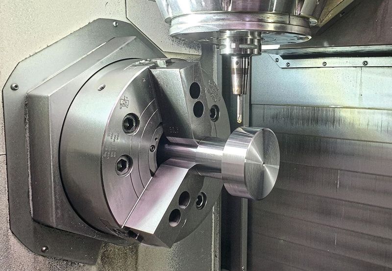 The first processing step is groove milling with a HiPosSFeedV from Ingersoll. (Image:Ingersoll)
