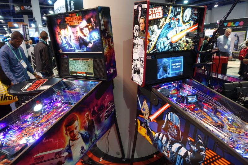 Die Flipper sind immer noch ein Highlight für das Gamerherz. (Bild: IT-BUSINESS)