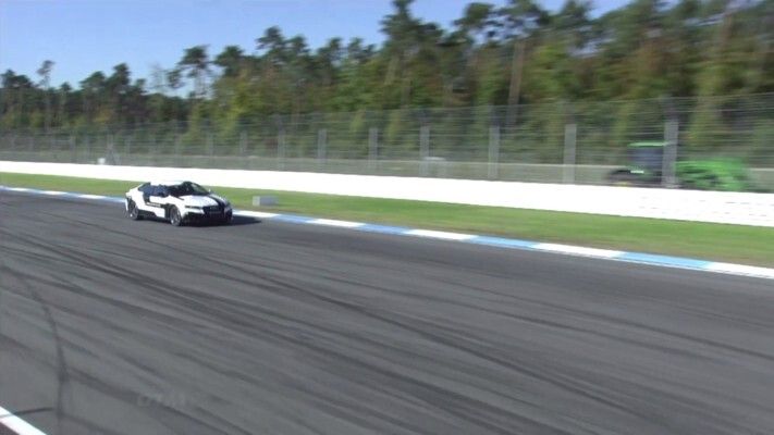 Der Audi RS 7 concept am Limit: fahrerlos rund um den Hockenheimring (Audi)