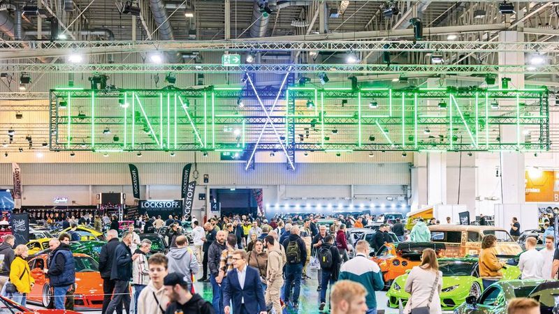 Im Bereich der Tuning Experience war viel Betrieb. (Bild: Messe Essen)