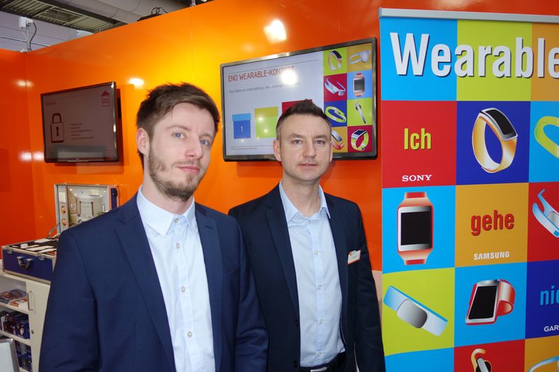 André Schöne (l.) und Wadim Müller, ENO (Bild: IT-BUSINESS)