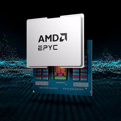 Im Sorano-Spitzenmodell Epyc 8635P kommen 84 Zen-5-Cores zum Einsatz. Der L3-Cache ist hier 384 MB groß. (Bild: AMD)