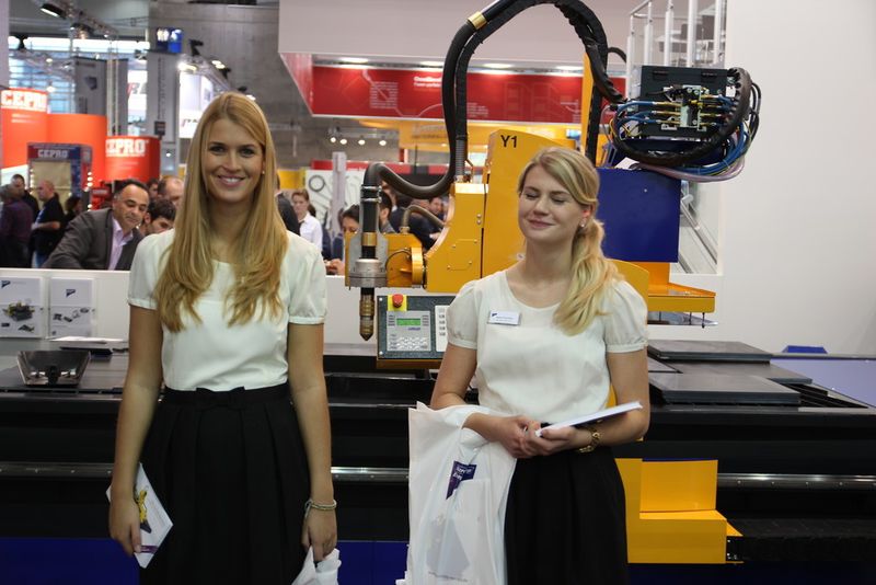 Das war die Euroblech 2014 in Hannover... (Königsreuther)