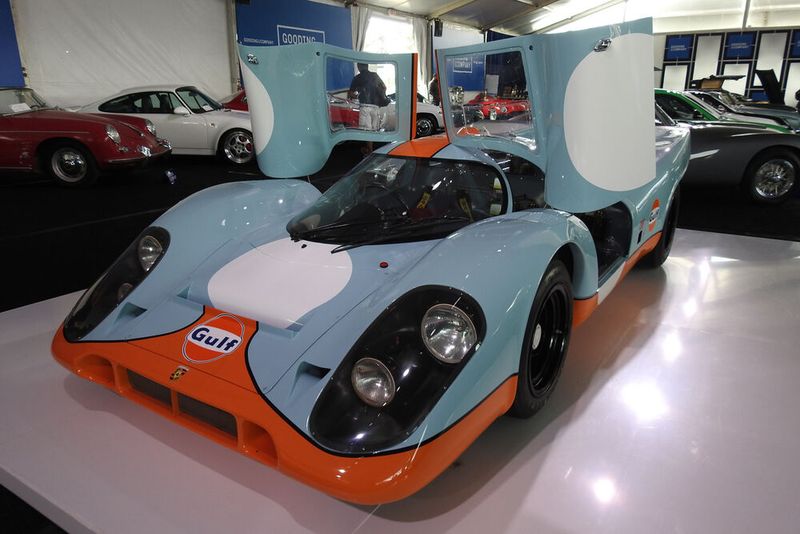 Der 1970er Porsche 917k auf Rang 5 (14,1 Mio.) spielte in Steve McQueens legendärem Autofilm Le Mans mit. (Bild: Classic-Analytics)