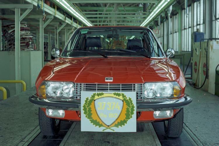 Nach neun Jahren lief die Produktion des Ro 80 1976 aus. Die produzierte Stückzahl: Mit gut 37.000 Einheiten eine Enttäuschung für den Hersteller. (Audi AG)