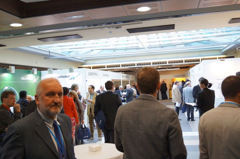 The accompanying exhibition showed technology companies, chlorine producers and component suppliers engaging in vivid discussions. (Picture: PROCESS)