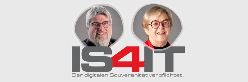 Florian Oelmaier und Petra Trost-Gürtner verstärken die IS4IT.(Bild:  IS4IT)