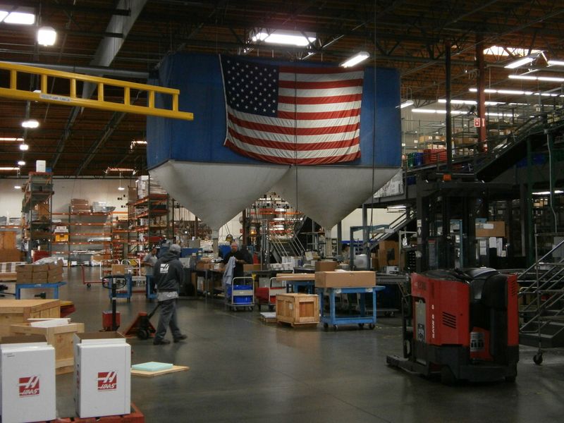 Impressionen aus dem Unternehmen Haas Automation in Oxnard, Californien, USA. (Bild: Königsreuther)