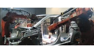 DGH developed an automated system for inspecting welds using cameras and lighting mounted on robots. (Image:DGH)