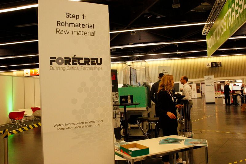 Am Anfang der Produktionsstraße stellte Forécreu das Rohmaterial zur Verfügung ... (Bild: Breunig – VCG)