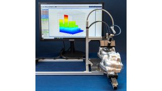 End-of-line testing of heat shields (Source: Joern Lehmann)