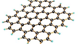 Idealisierte Struktur einer einzelnen Graphen-Schicht. (Quelle: cnx.org) (Archiv: Vogel Business Media)