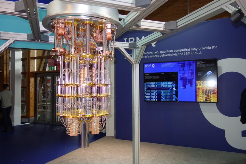 Imposanter Quantum Computer von IBM. (Bild: IT-BUSINESS)
