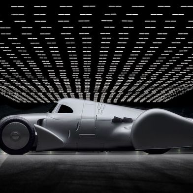 Vor 91 Jahren stellte der Auto Union Lucca eine ganze Reihe Weltrekorde auf. Jetzt ließ Audi den erfolgreichen Wagen nachbauen. (Bild: AUDI AG)