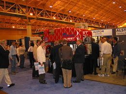 Der Marum Quest bei der ersten öffentlichen Vorstellung bei OI in New Orleans am Schilling-Stand (Bild: MARUM − Zentrum für Marine Umweltwissenschaften, Universität Bremen)