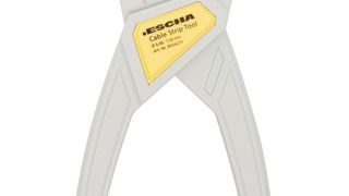 Das Cable-Strip-Tool arbeitet wie eine Zange. (Bild: Escha)