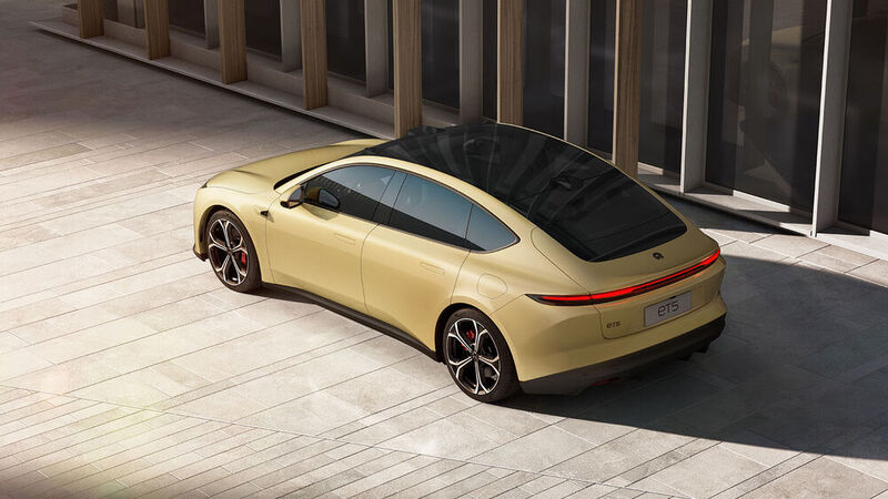 Die Reichweite liegt nach chinesischem Testzyklus bei über 1.000 Kilometern – zumindest mit der größten Batterie. (Nio)