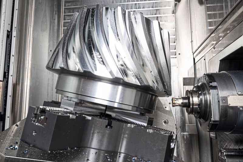 Bei Voith setzt man auf Bearbeitungszentren von Grob.(Bild:  Horn/Sauermann)