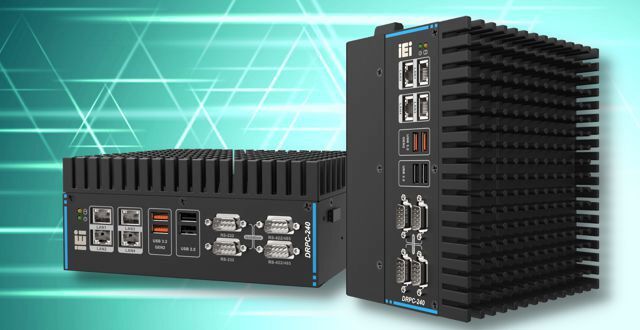 Der neue Embedded PC DRPC-240AI ist ein lüfterloses System, das einerseits auf Hochleistung, andererseits auf Robustheit getrimmt wurde.  (Bild: Compmall)
