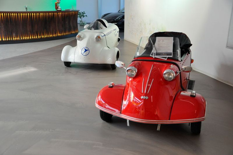 Mit den beiden Messerschmitt-Kabinenrollern hat Real Auto auch einige besondere Schätzchen im Angebot. (Grimm)