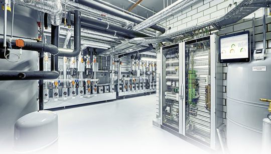 (Große Teile der Gebäudetechnik wirken im Verborgenen. Bild: Phoenix)