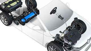 Der überarbeite Golf Variant mit Erdgasantrieb steht in den Startlöchern. (VW)