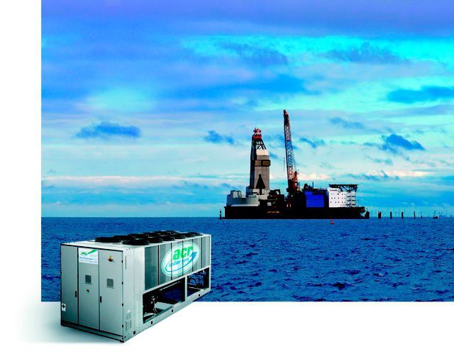 Bohr- und Förderinsel Mittelplate (© Herbert Ohge Photographie / DEA / ACR)