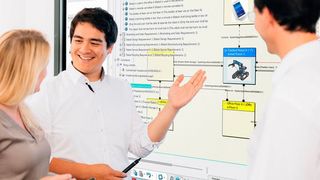 Das digitale Verwalten von Entwicklungsdaten über den gesamten Produktlebens-zyklus hinweg, ist ein Baustein für Advanced Systems Engineering.

 (Fraunhofer IEM)