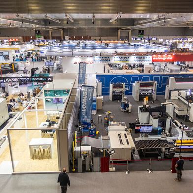 Mit der 33. Ausgabe bekräftigt die BIEMH ihre Fähigkeit, Innovation und Wissen anzuziehen, ihre Reichweite zu vergrößern und ihre Präsenz auf der internationalen Industriebühne zu stärken. (Bild: Bilbao Exhibition Centre )