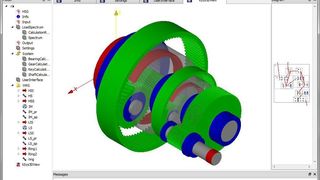 Mit der Schnittstelle ist der Import von KISSsys-Modellen direkt in MSC "Adams Gear AT" möglich.  (Bild: KISSsoft)