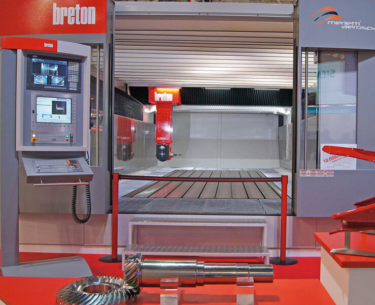 Breton fertigt maßgeschneiderte Werkzeugmaschinen für Kunden aus allen Teilen der Welt. (P.E.I.)
