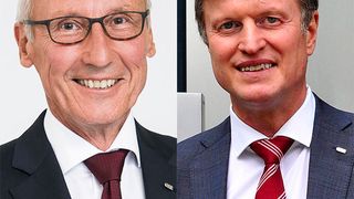 Bis zum Jahresende steht Rainer de Biasi (li.) der GTÜ und seinem Nachfolger als Geschäftsführer, Robert Köstler, noch beratend zur Verfügung. (GTÜ)