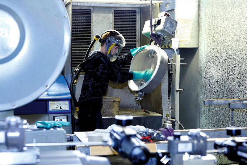 Die APS-Klappen (Air-Pressure-Sealing) erreichen trotz ihrer schonenden Funktionsweise eine konstante, zuverlässige Druckdichtheit, sogar bei leichten Verschleißerscheinungen. (Warex Valve)